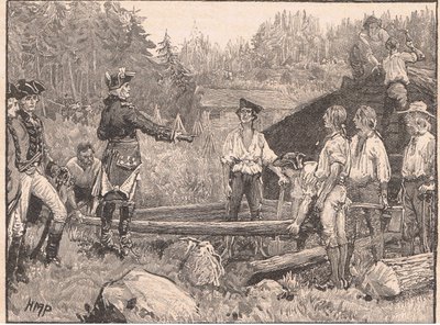 Washington and his men at the Valley Forge AD 1777 by Henry Marriott Paget